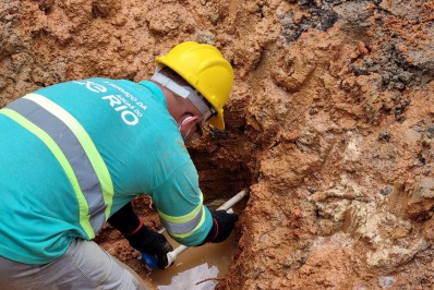Águas do Rio orienta combate a vazamentos de água