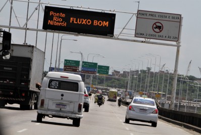 Pedágio da Ponte Rio-Niterói subirá para R$ 6 a partir desta quinta-feira