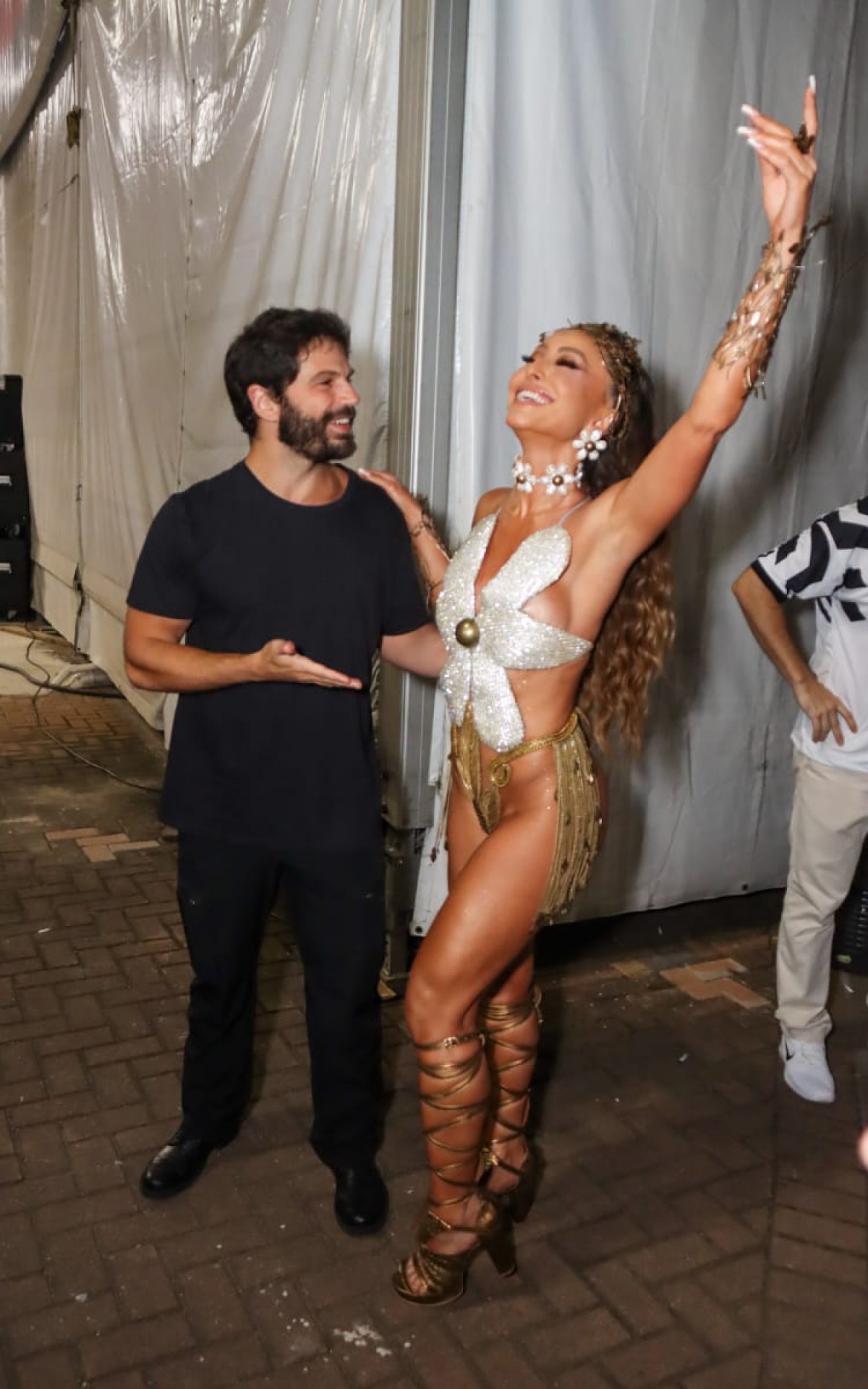 Duda Nagle e Sabrina Sato