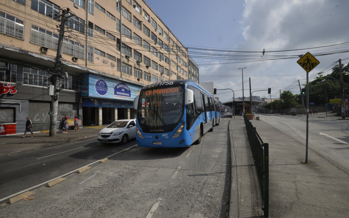 Volta do BRT em Madureira