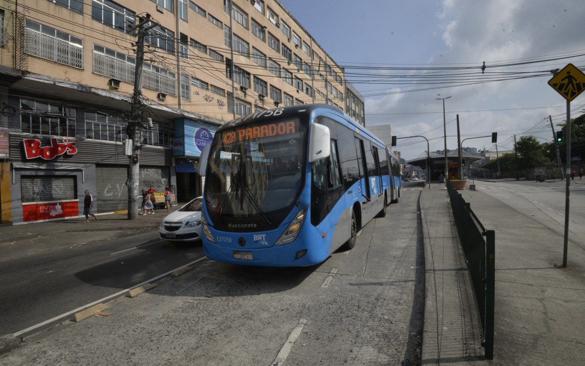Volta do BRT em Madureira