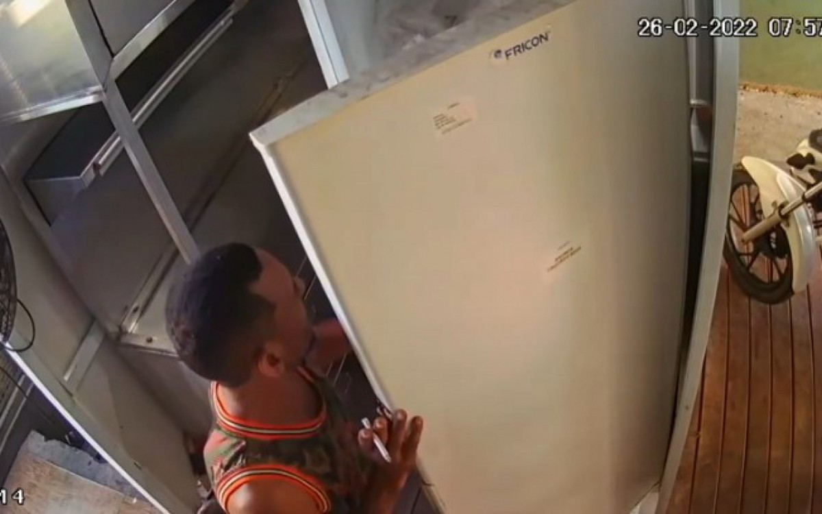 Criminosos foram filmados