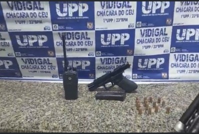 Suspeito de envolvimento com tráfico no Vidigal é preso pela Polícia Militar