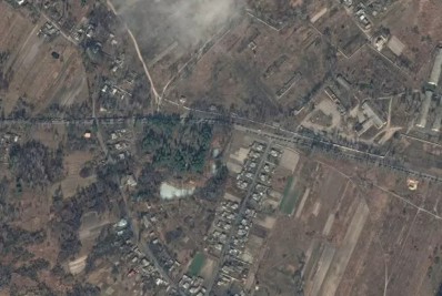 Guerra na Ucrânia: satélite flagra comboio russo de 5km marchando rumo à Kiev