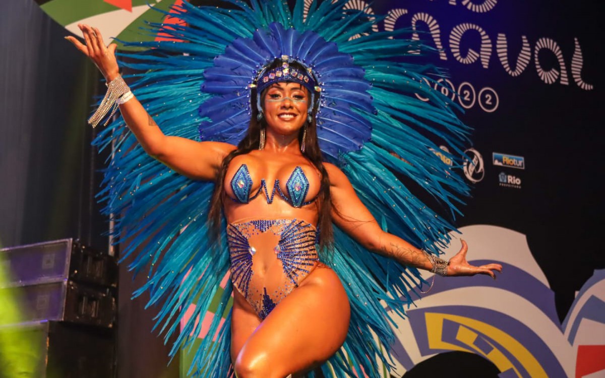 Apresenta&ccedil;&atilde;o da Unidos da Tijuca no segundo dia do evento Rio Carnaval
