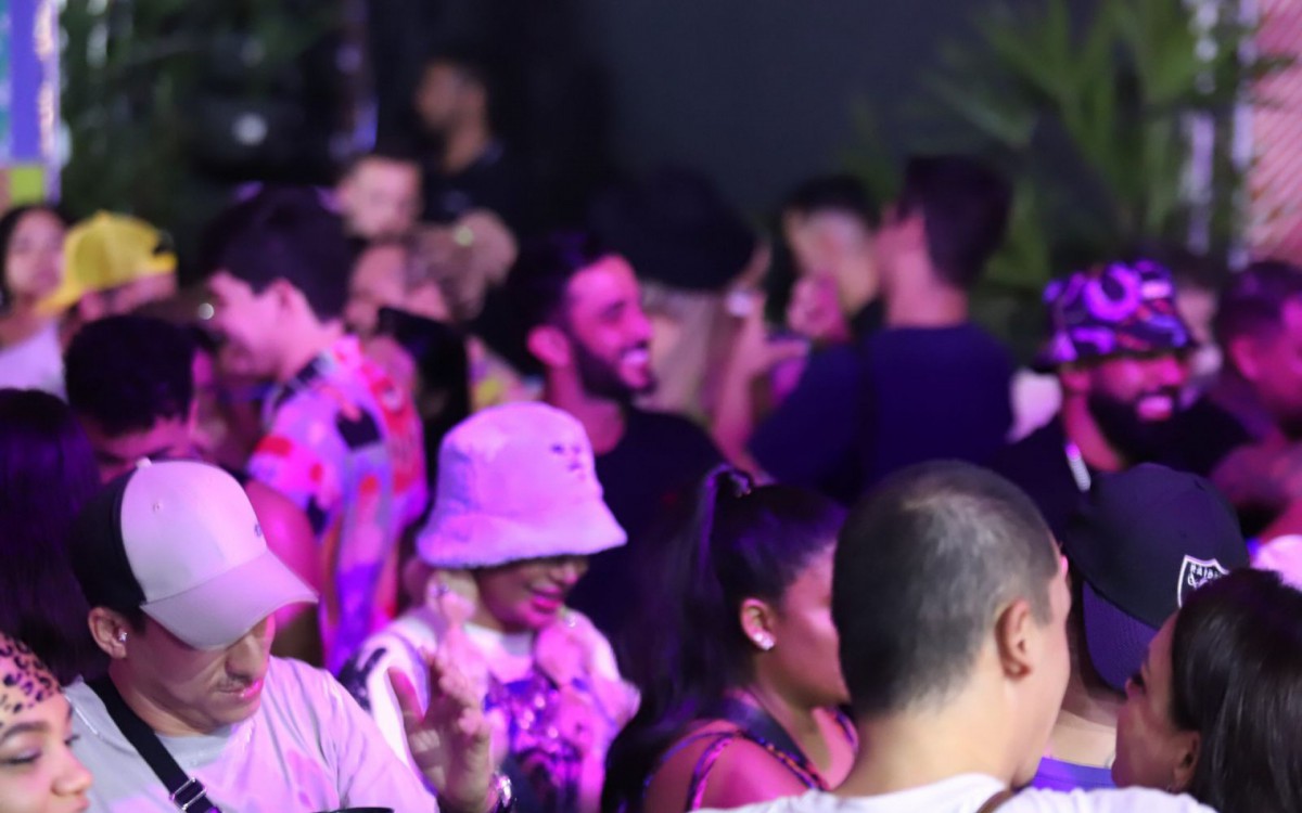 Gabigol e Rafaella Santos, irmã de Neymar, se reencontram em evento de Carnaval no Rio - Ag. News