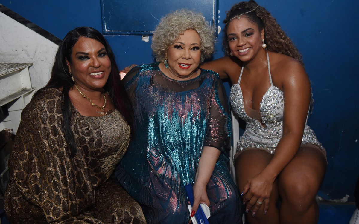 Pipa Brasey, Alcione e Bianca Monteiro