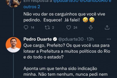 Vereador acusado de pedir cargos vai interpelar Eduardo Paes judicialmente