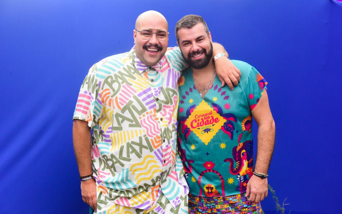 Tiago Abravanel e o marido, Fernando Poli