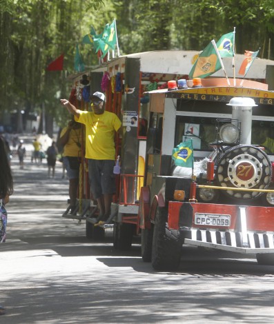 Feriado de Carnaval, na Quinta da Boavista, em Sao Cristovao, Zona Norte do Rio - Reginaldo Pimenta / Agencia O Dia