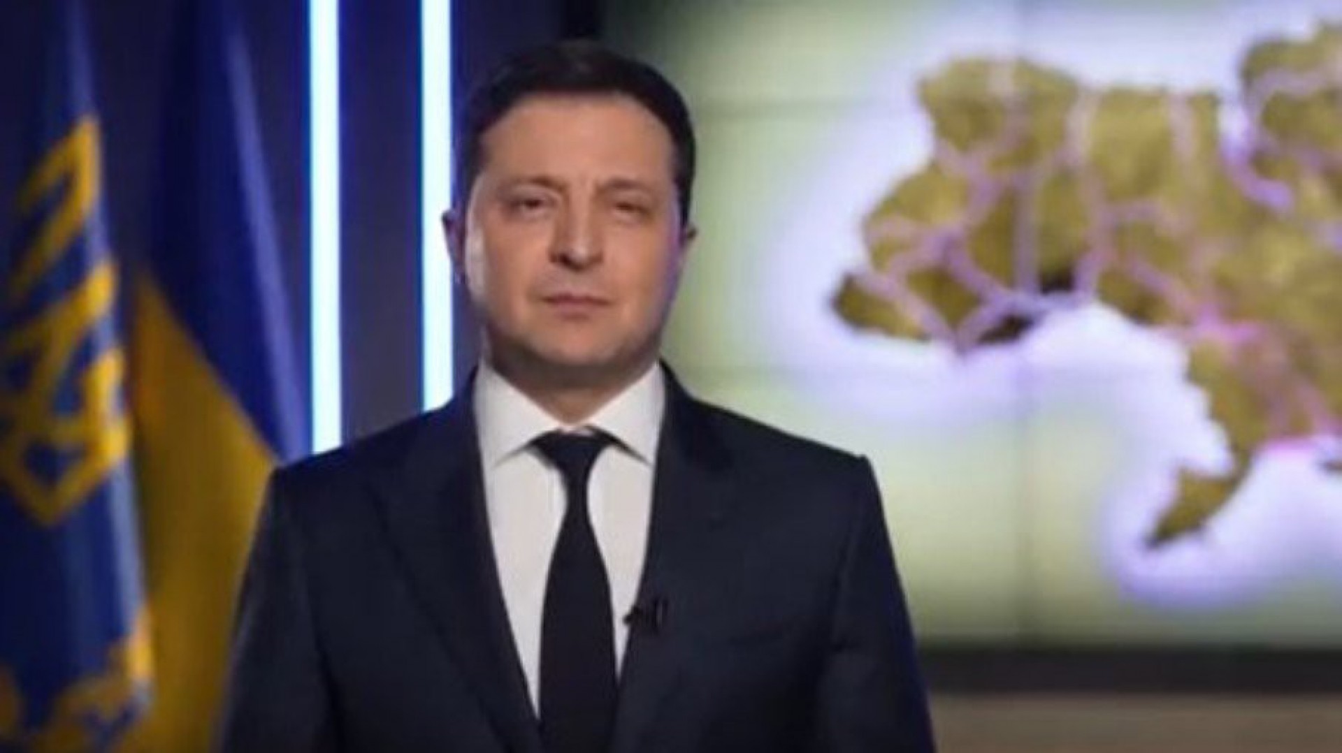 Presidente da Ucr&acirc;nia, Volodmir Zelenski