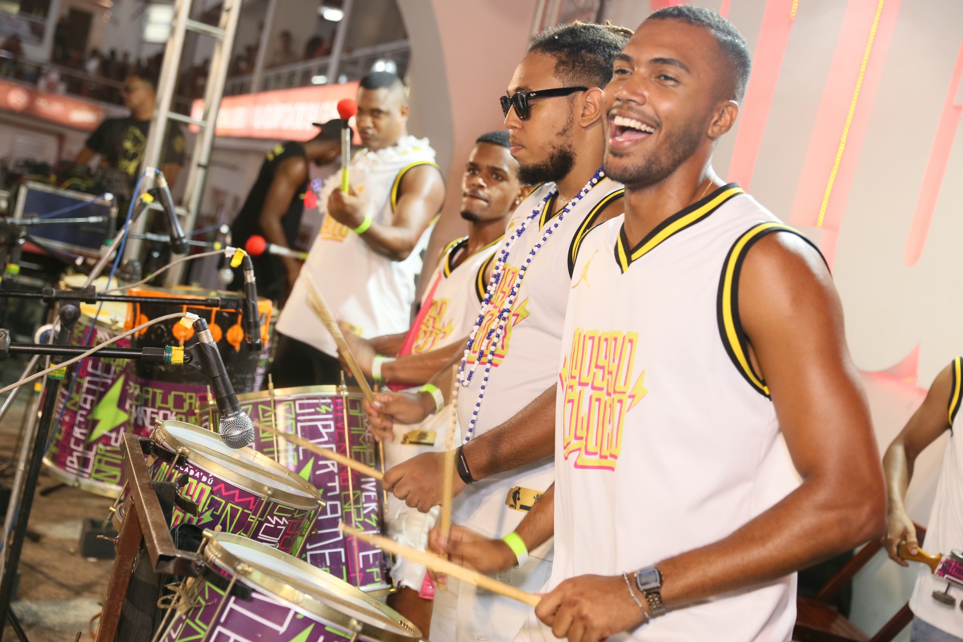 Show do Monobloco na quadra da Acadêmicos do Salgueiro, Zona Norte do Rio., nesta terça, 1/03. - Foto: Anderson Borde