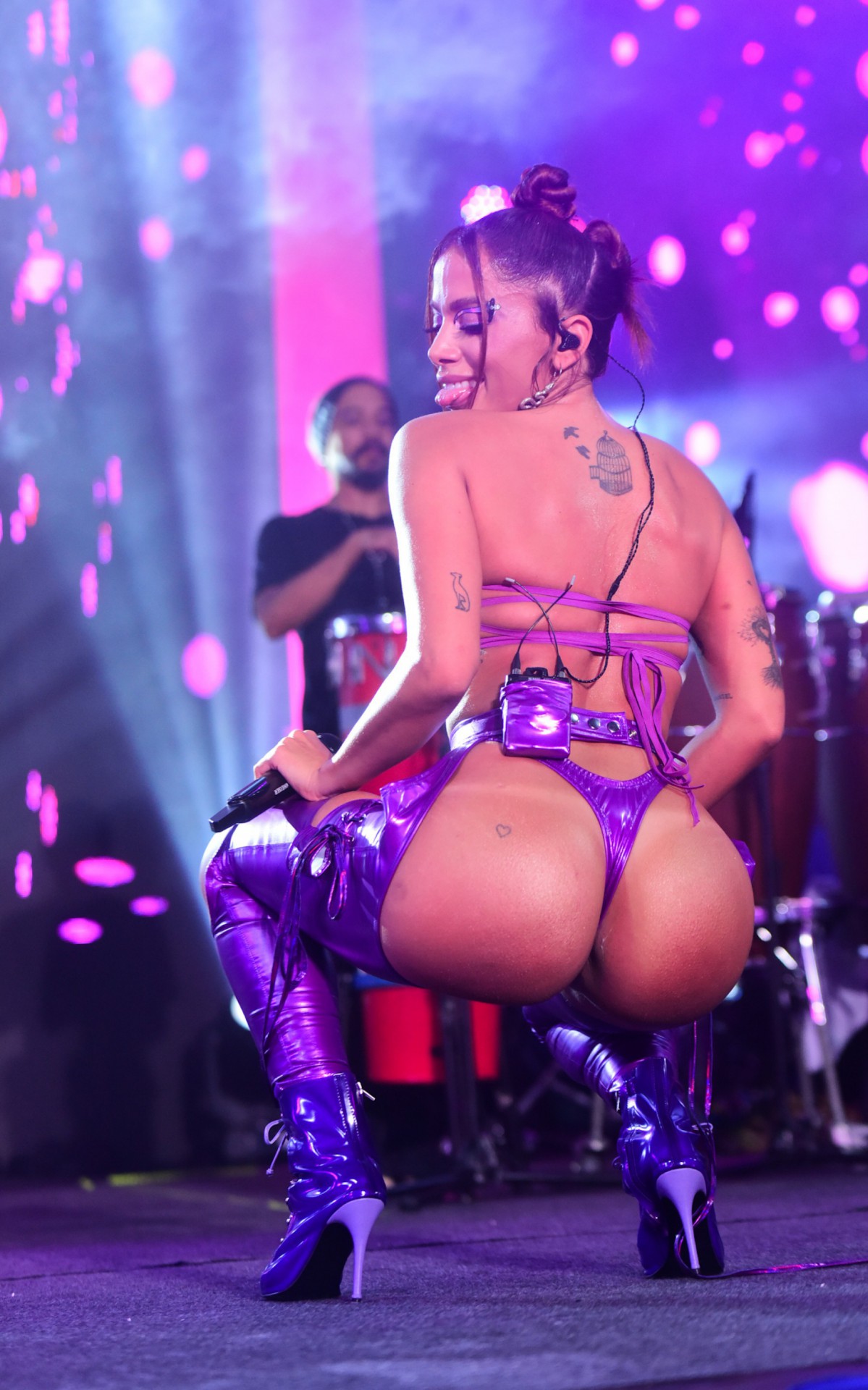 Anitta se apresenta em S&atilde;o Paulo