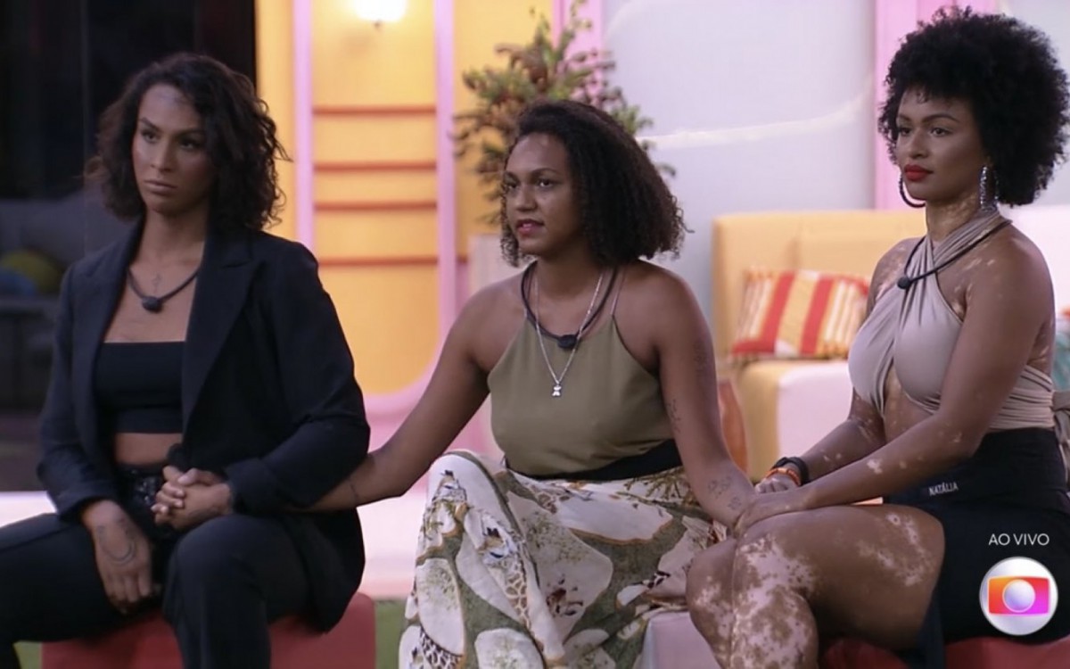 Linn da Quebrada, Jessilane e Natália - Reprodução