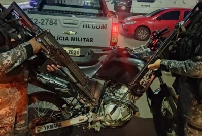 PMs perseguem dupla e conseguem recuperar moto roubada em São Gonçalo