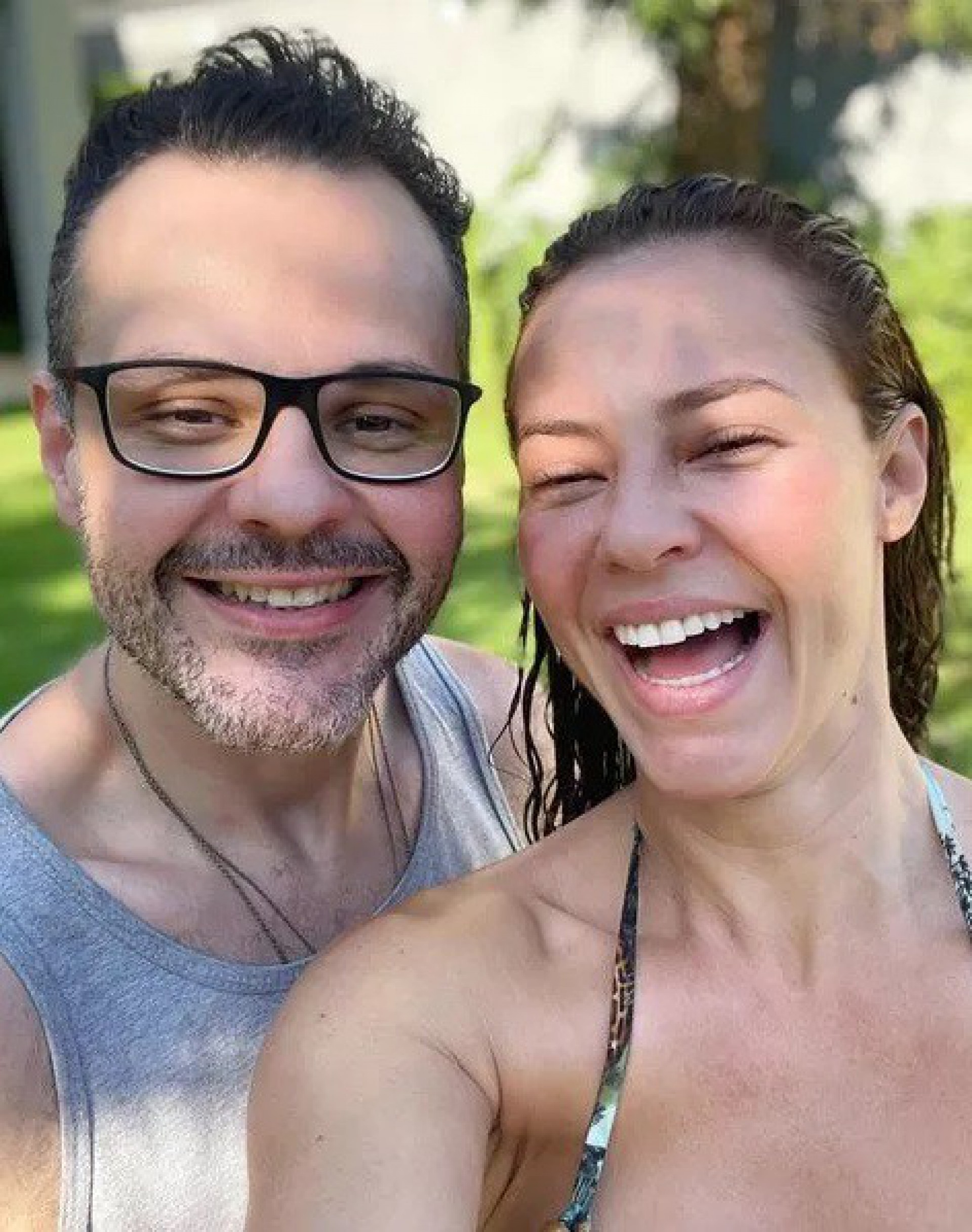 Paolla Oliveira com o irmão, Leonardo  - Reprodução/Instagram