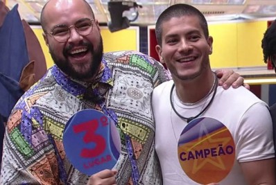 Após desistir do 'BBB 22', Tiago Abravanel faz homenagem para Arthur Aguiar