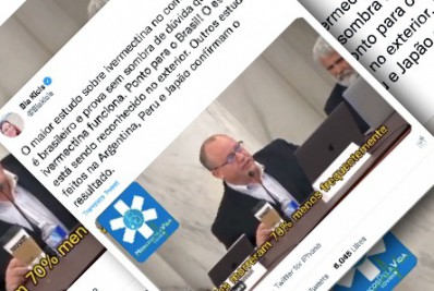 Estudo feito em Itajaí não prova eficácia de ivermectina contra covid-19