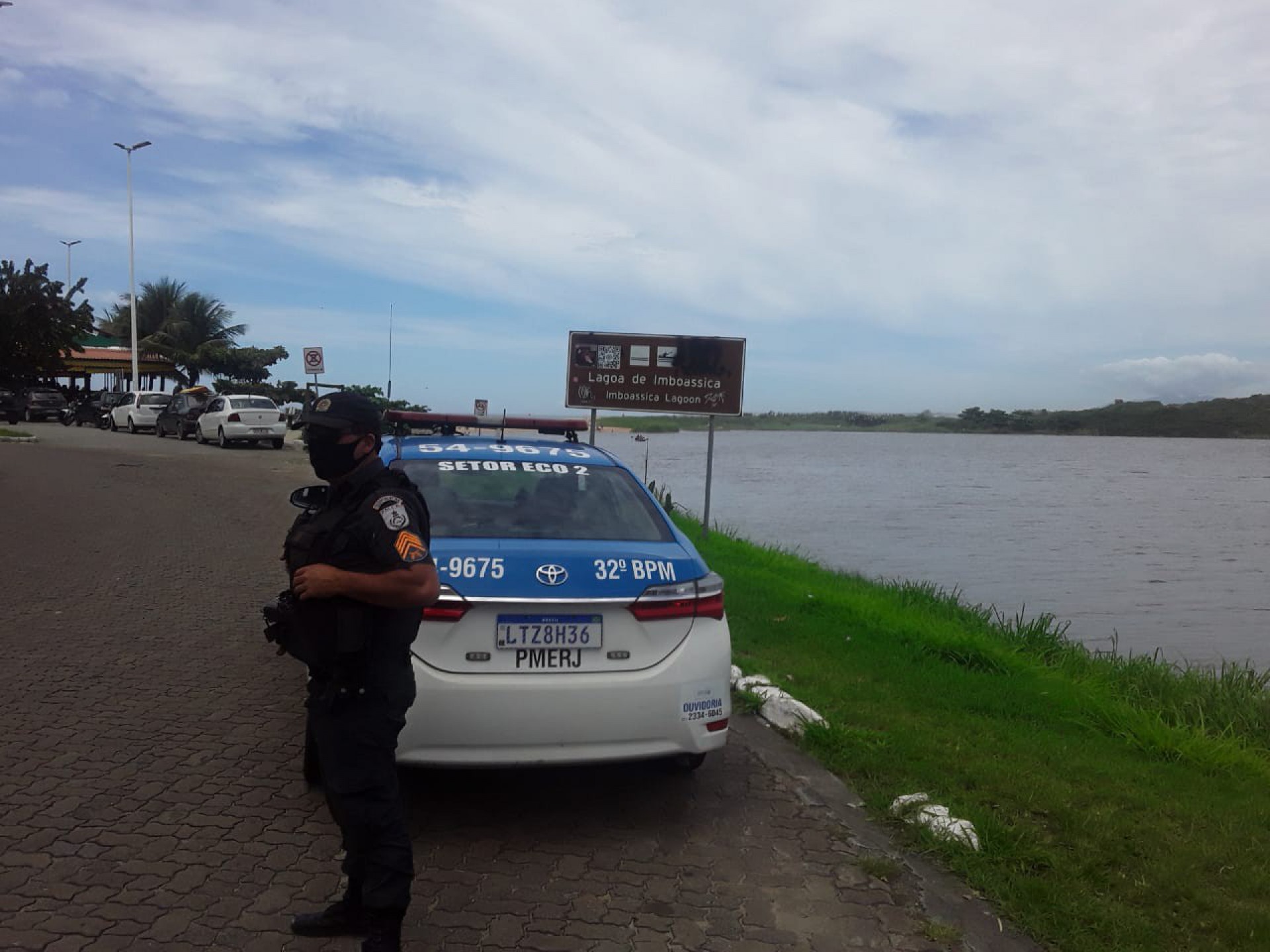 As áreas que receberam reforço de policiamento, além dos acessos à Serra, foram as praias de Imbetiba, Cavaleiros e Pecado - Divulgação/32º BPM
