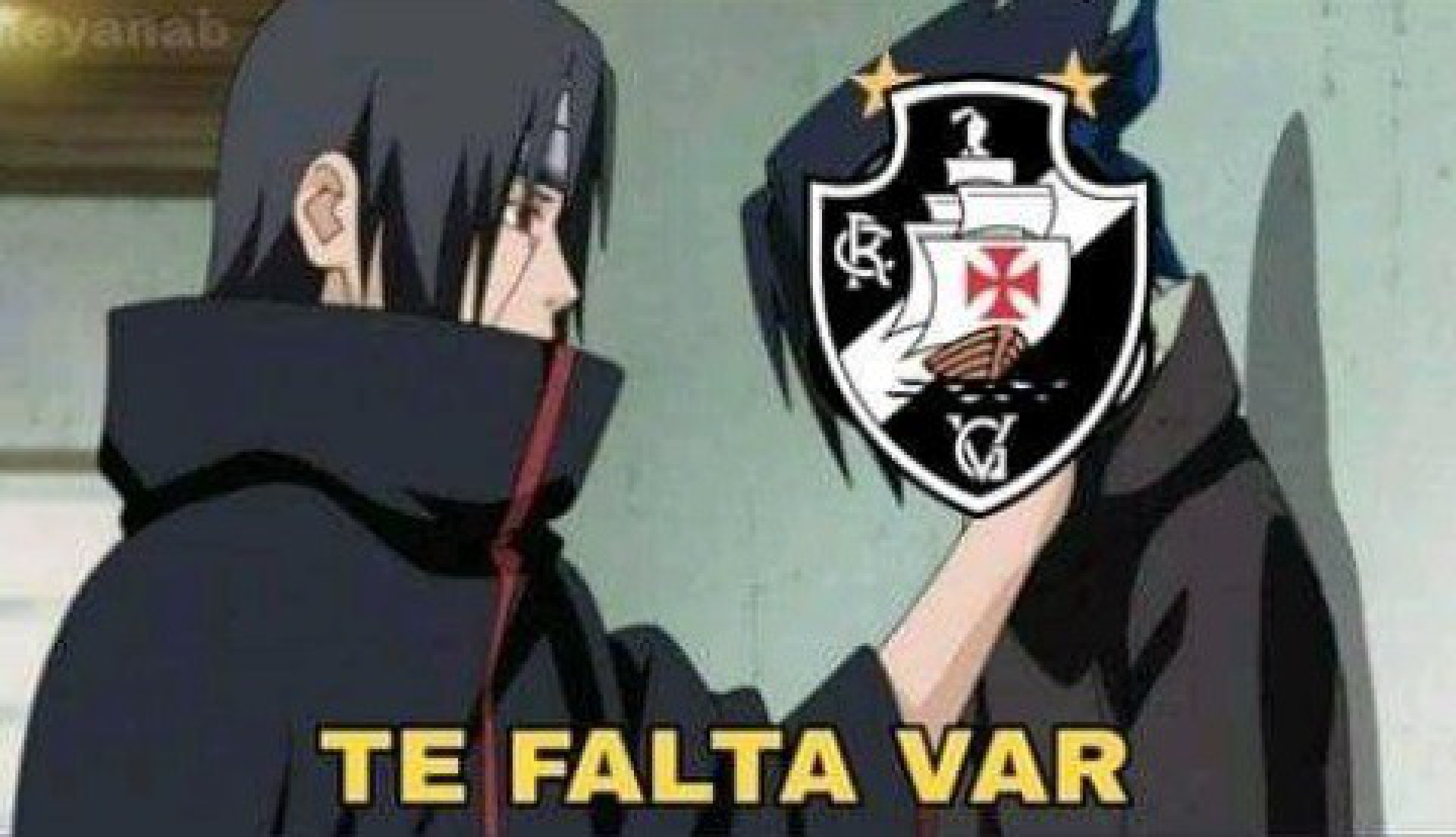 Memes: Torcedores do Vasco se irritam com suposto pênalti ignorado contra o Flamengo - Reprodução