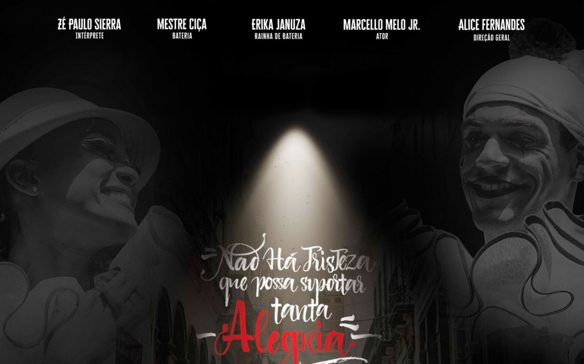 Erika Januza e Marcello Melo Jr. estrelam clipe da Viradouro

