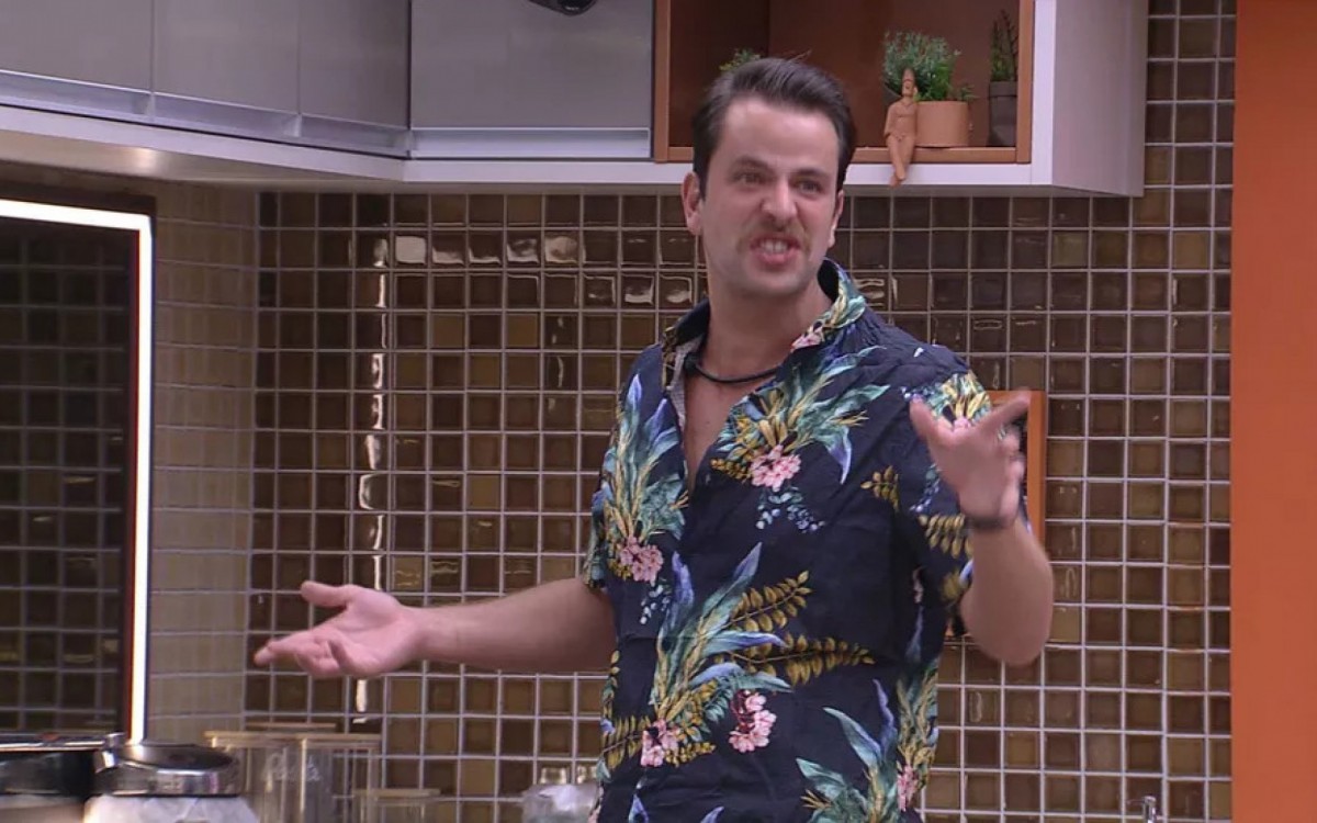 Gustavo no 'BBB 22' - Globo