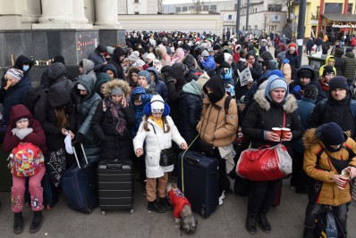 Mais de três milhões de pessoas fugiram da guerra na Ucrânia