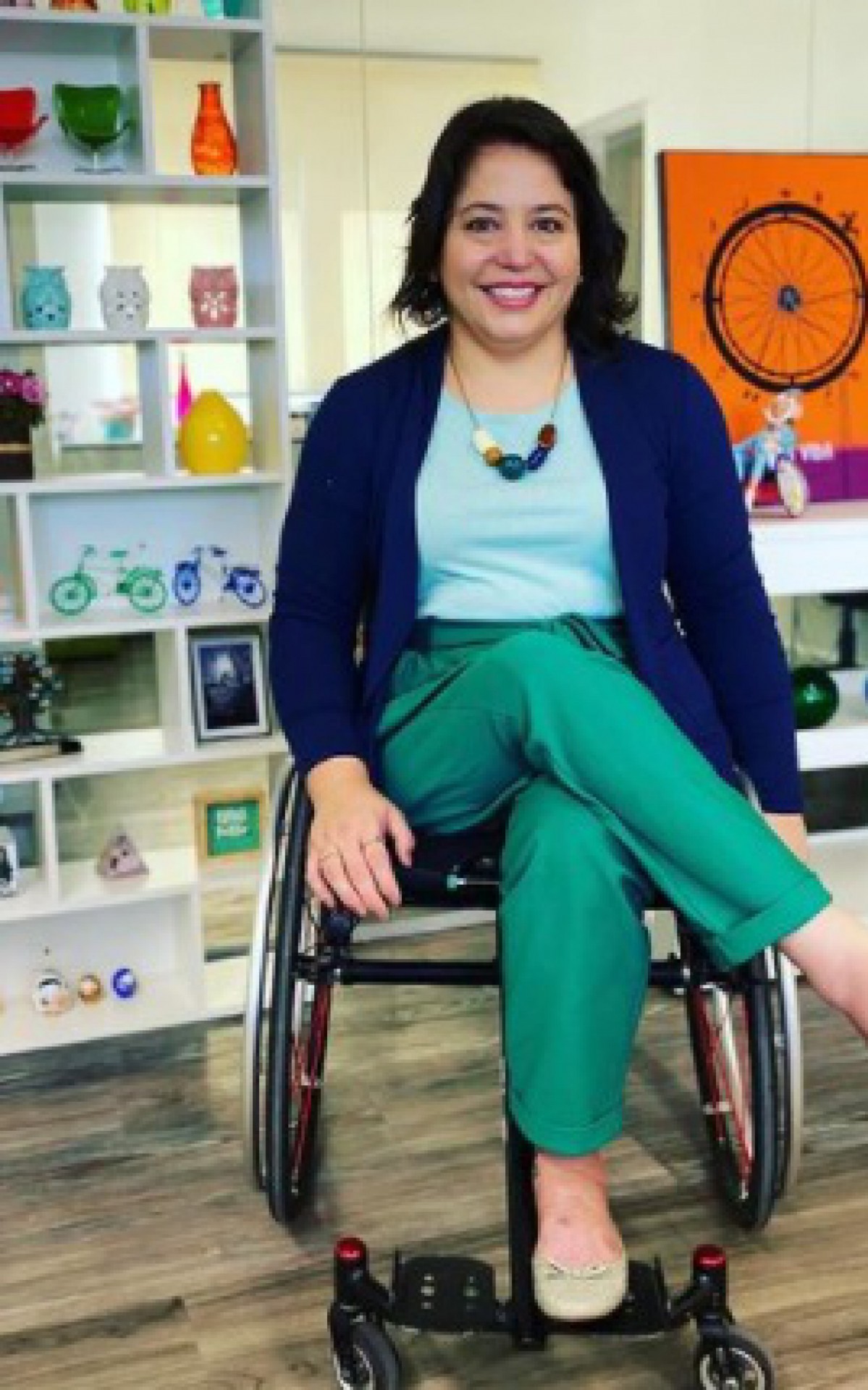 Carolina Ignarra, fundadora do grupo Talento Incluir