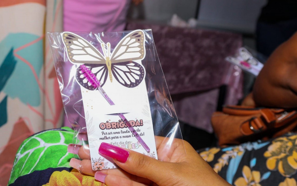 Blindes foram entregues em refer&ecirc;ncia ao Dia Internacional da Mulher