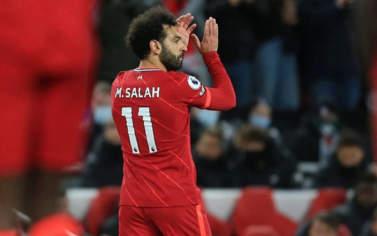 Salah afirma desejo de bater recorde histórico no Liverpool - Gazeta  Esportiva