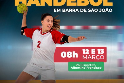 Ginásio Poliesportivo de Barra de São João recebe a 1ª Copa Casimiro de Handebol