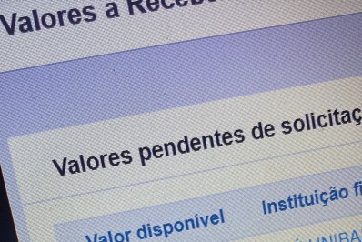 Após consulta a valores a receber, resgates menores que R$ 1 frustram alguns brasileiros