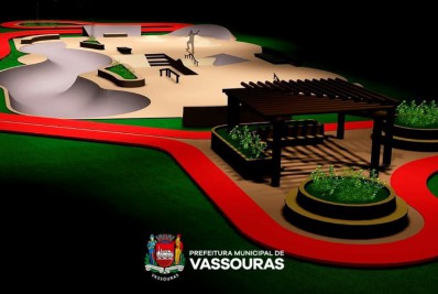 Prefeitura de Vassouras retoma obras do Skate Park