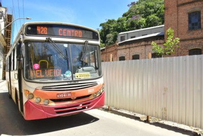 Corredor exclusivo para ônibus é implantado na rua Washington Luiz