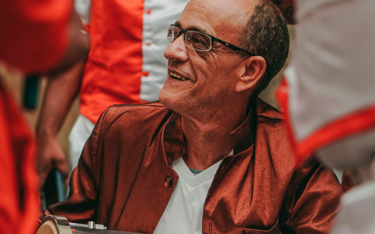 Grava&ccedil;&atilde;o do clipe da Viradouro no Arco do Teles