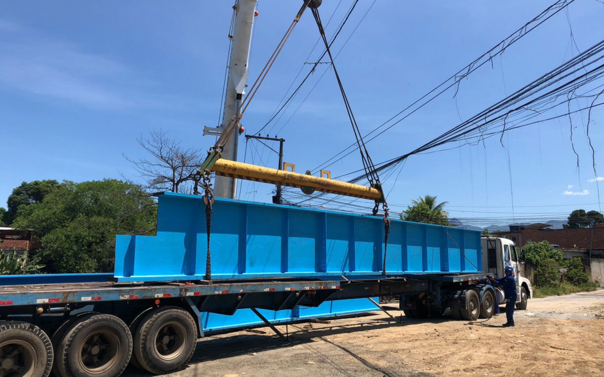 Ponte sobre o Rio Saracuruna vai ligar bairros de Caxias - Divulga&ccedil;&atilde;o