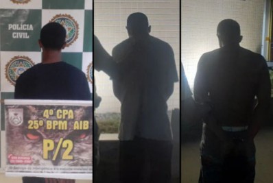 Polícia Civil de Cabo Frio prende três foragidos da Justiça