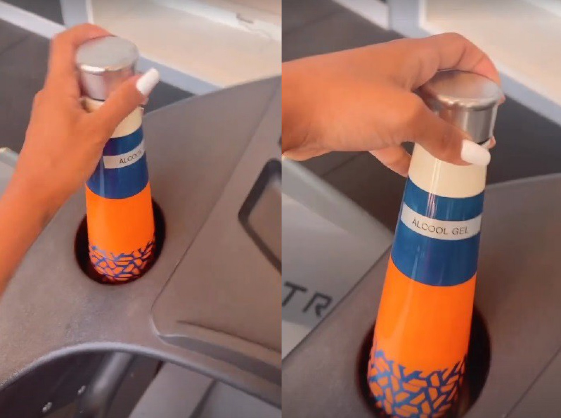 Garra de água usada por Brunna no 'BBB 2' - Reprodução/Instagram