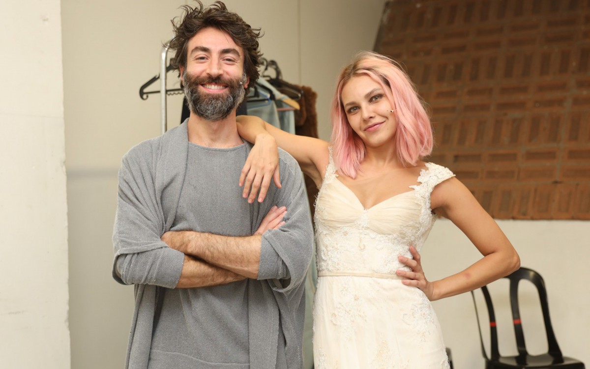 Rodrigo Pandolfo e Louise D'Tuani