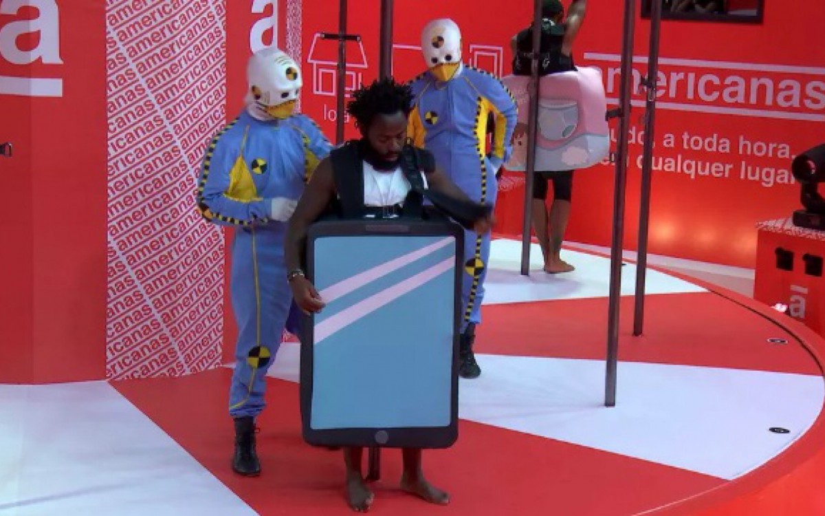 Douglas é o sétimo eliminado da prova do líder  - Reprodução/Gshow