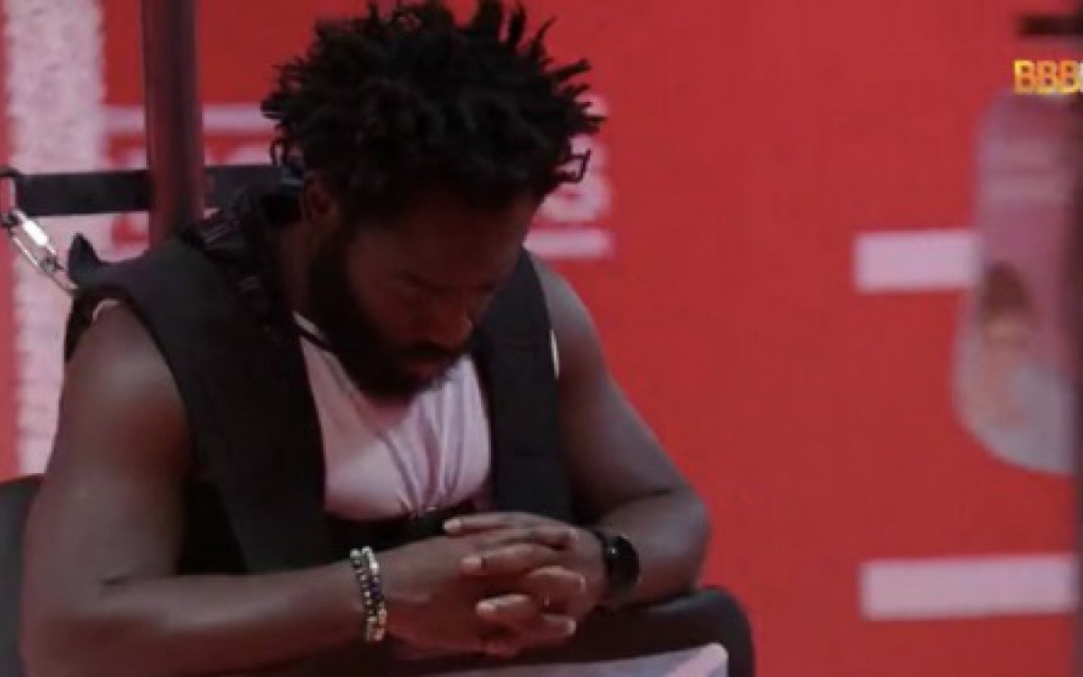 Douglas é o sétimo eliminado da prova do líder  - Reprodução/Globoplay