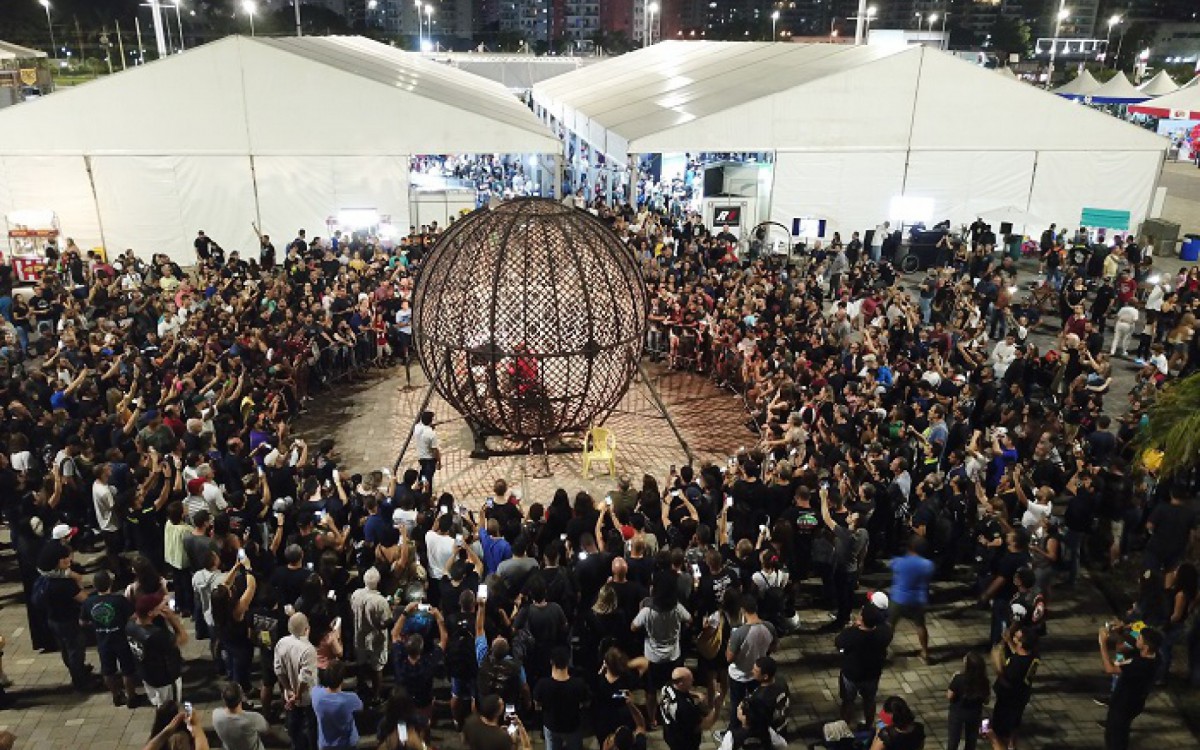 Sal&atilde;o Moto Brasil no Parque Ol&iacute;mpico em 2019