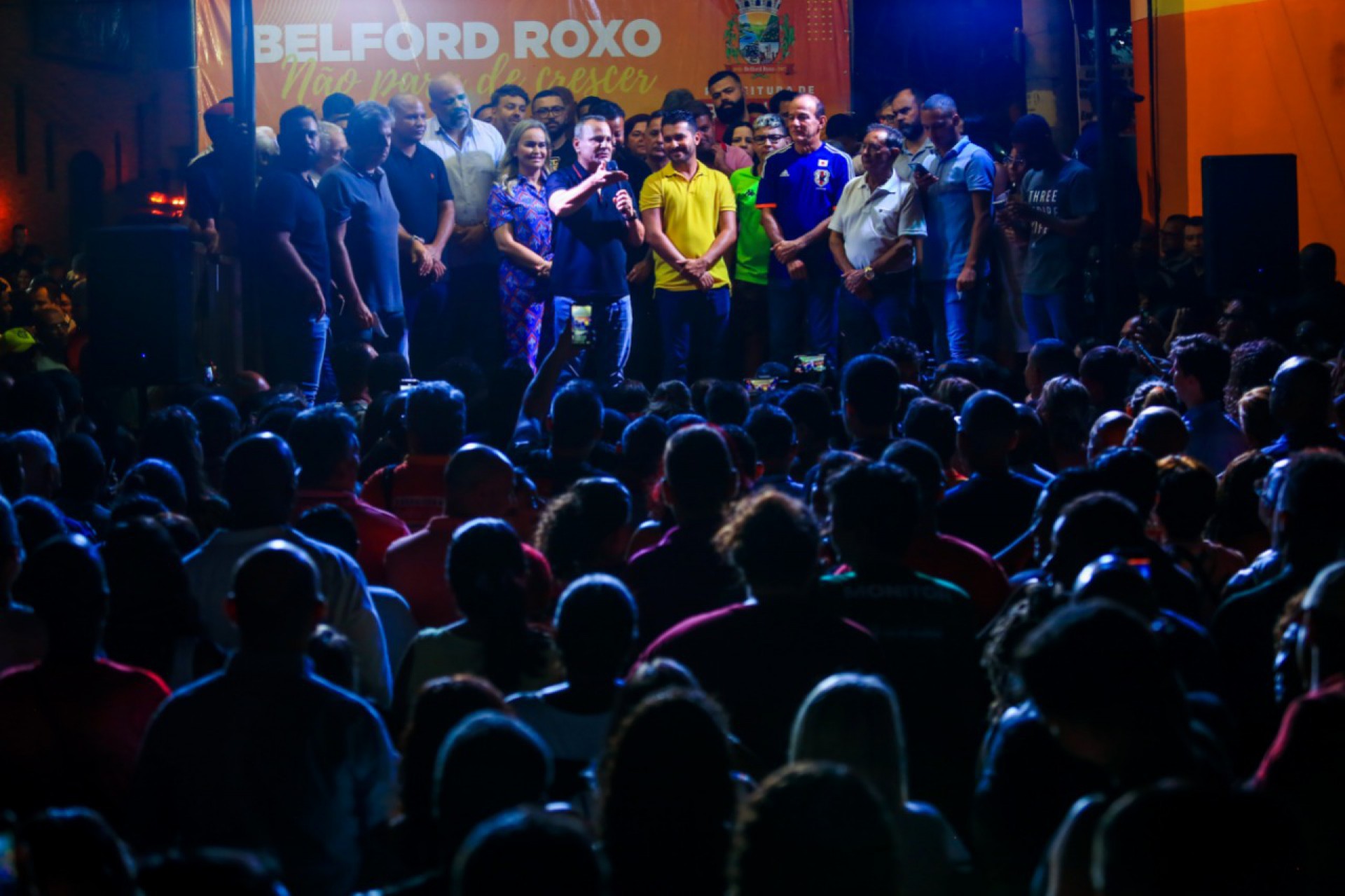 O prefeito Waguinho destacou que o Complexo Regulador facilitar&aacute; o atendimento dos moradores da regi&atilde;o - Rafael Barreto / PMBR