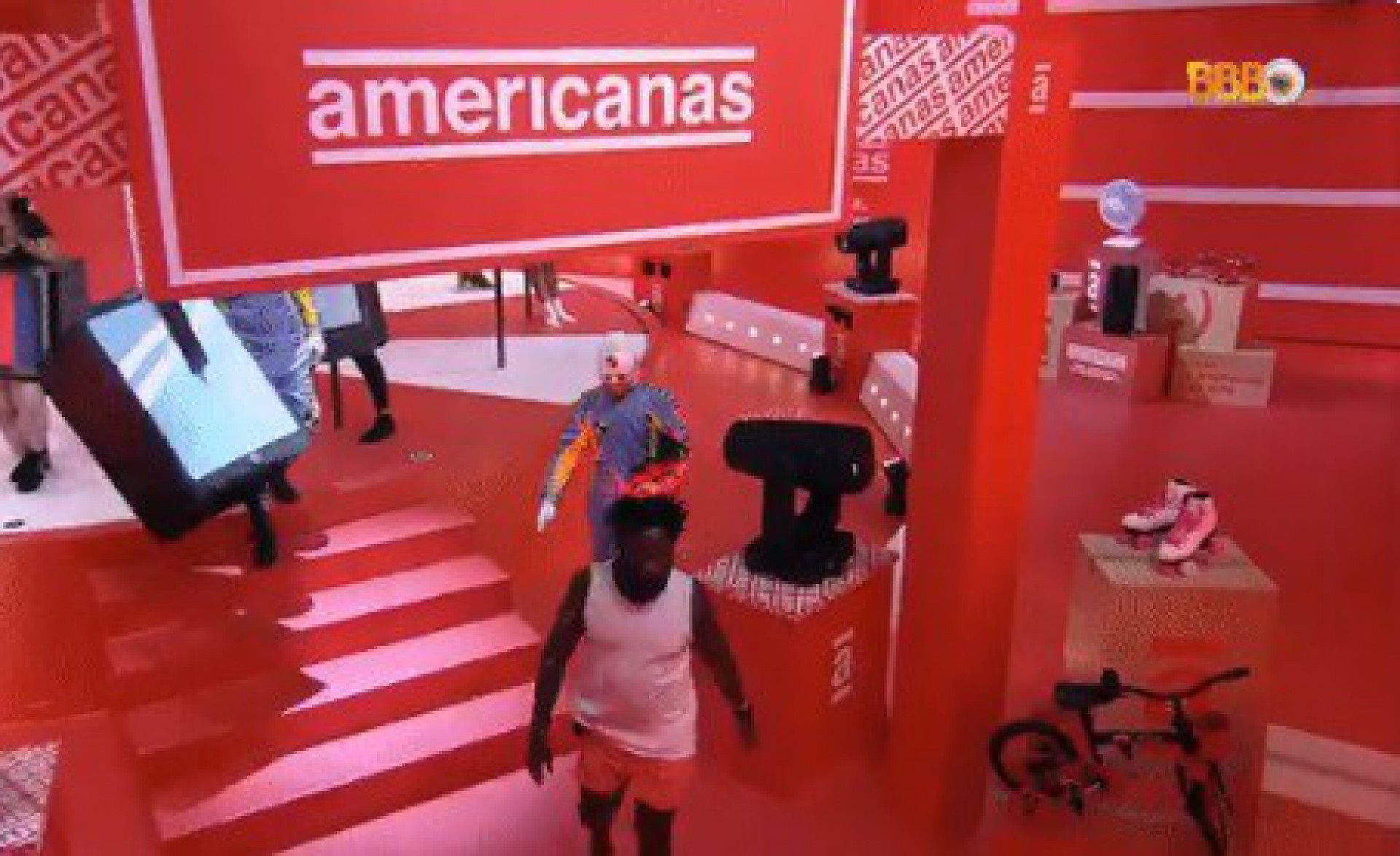 Douglas é o sétimo eliminado da prova do líder - Reprodução/Globoplay