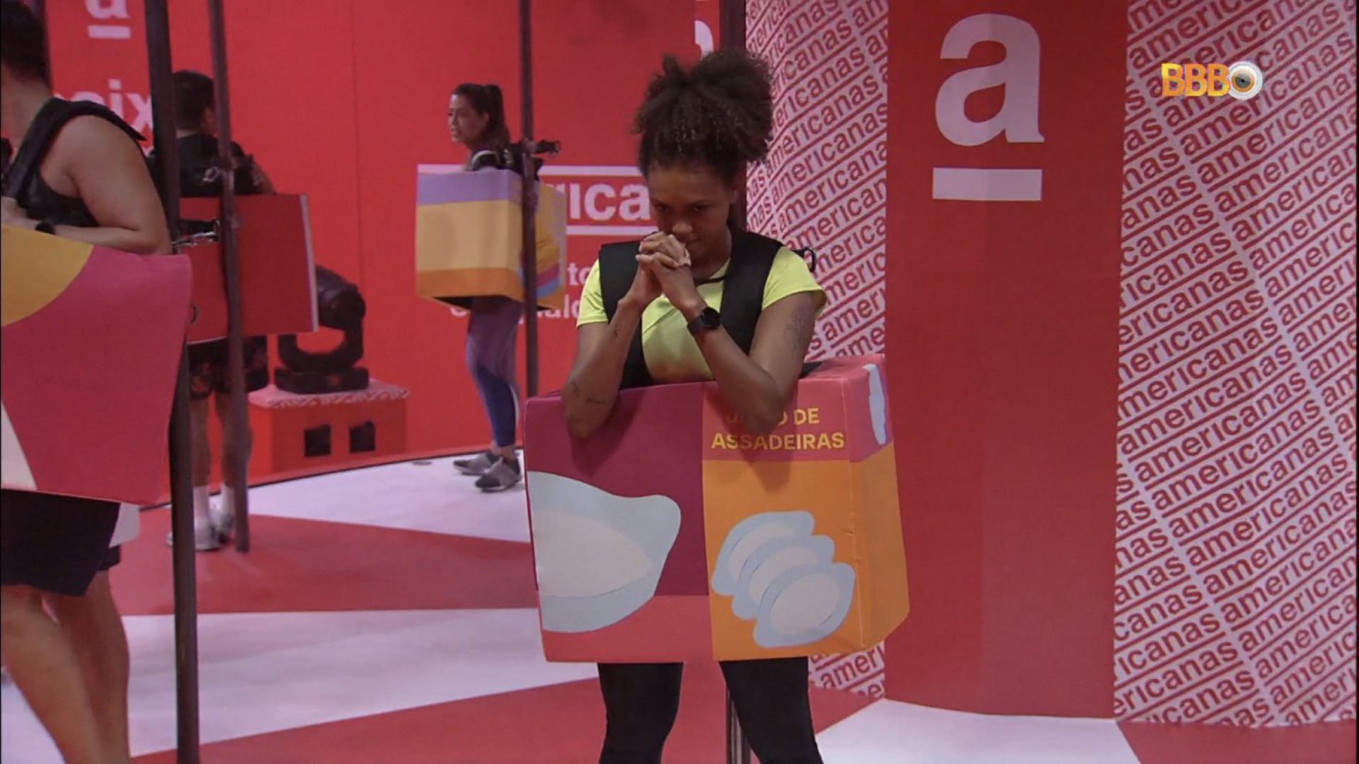 Jessi é chamada atenção por falar sacanagem - Reprodução / Globoplay