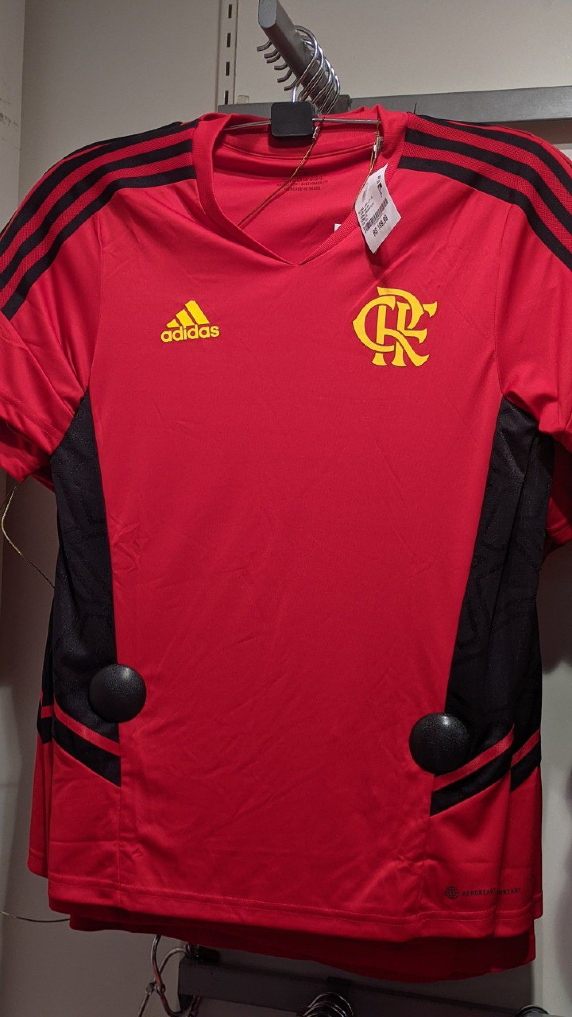 Novo uniforme de treino do Flamengo - Gabriel Rodrigues
