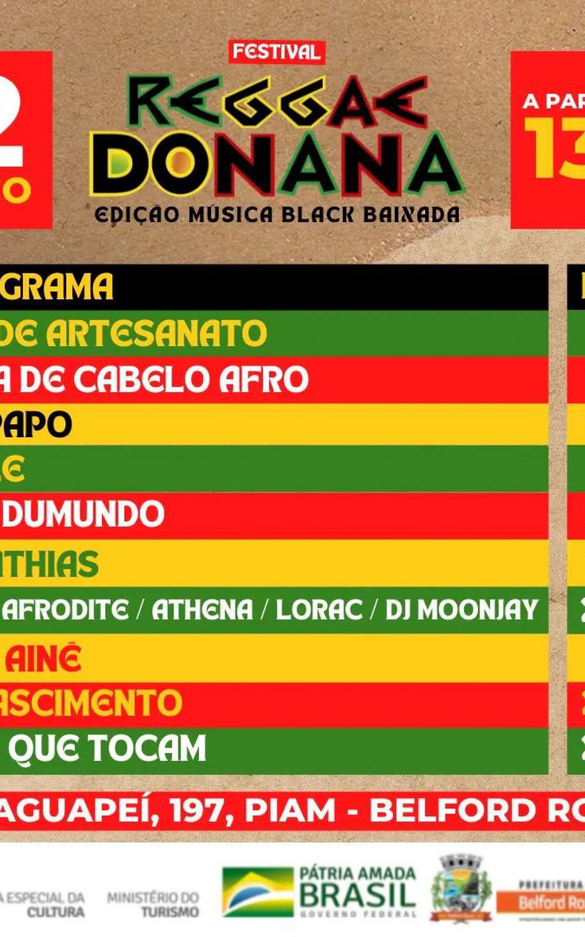 A programa do Festival est&aacute; bem diversificada
