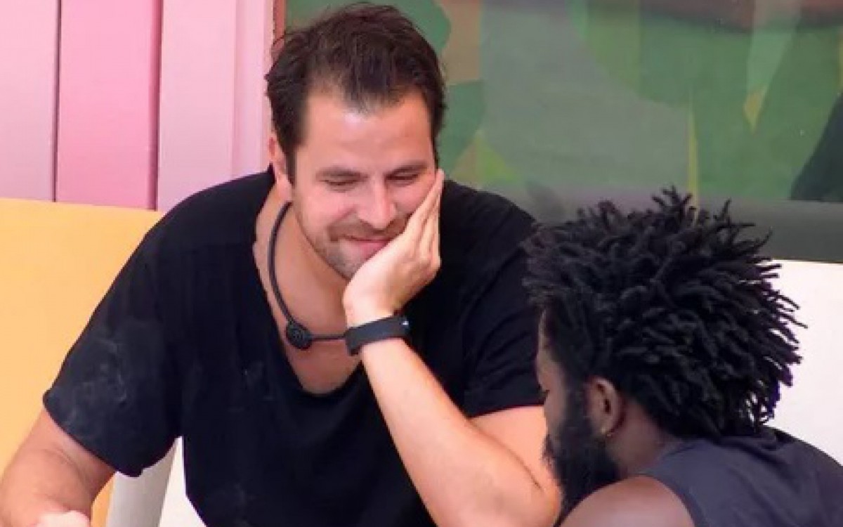 Gustavo e Douglas - reprodução da TV Globo