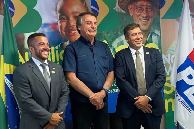 Bolsonaro prestigia ato de filiação de Dr Serginho e Carlos Jordy
