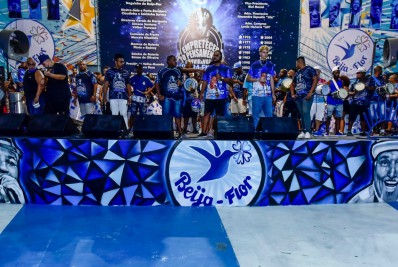 Beija-Flor de Nilópolis inaugura panteão grafitado para homenagear sambistas que partiram recentemente